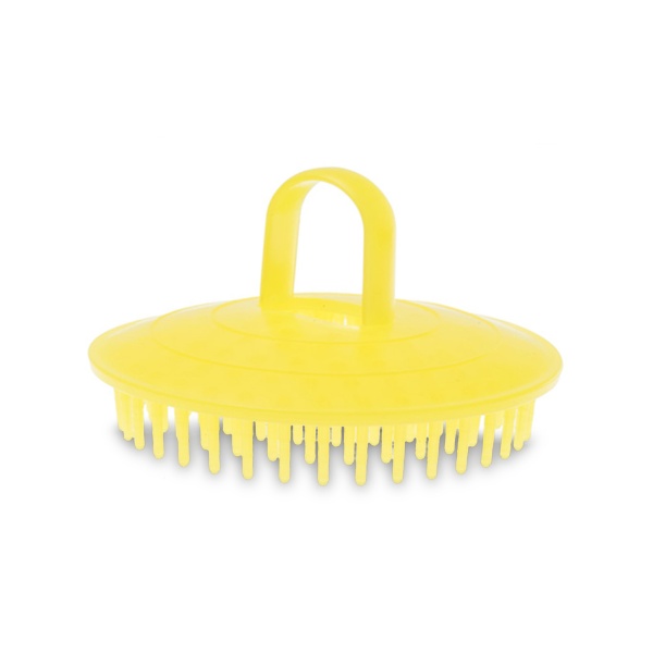 Harizma Щетка для мытья головы, желтая купить - 0