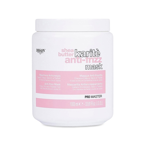 Dikson Маска для вьющихся волос с маслом ши Promaster Shea Butter Anti-Frizz Mask, 1000 мл купить - 0