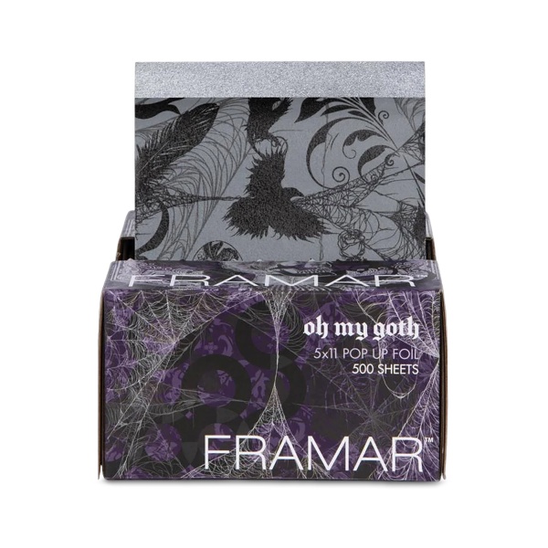 Framar Вытяжная фольга с тиснением «О Мой Гот!» 5X11 Pop-Ups Oh My Goth 500 Sheets, 12.5 Х 28 см, 500 листов купить - 0