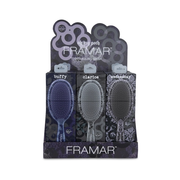 Detangle Распутывающая щетка в накопителе "О Мой Гот!" Brush Display Oh My Goth, 9 шт купить - 0