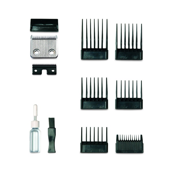 Jaguar Машинка для стрижки CM 2000, Berry, сетевая, нож 46 мм, 1.0 мм, 6 насадок купить - 0