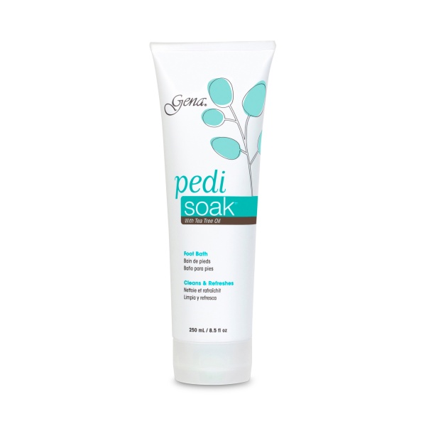 Gena Очищающее замачивание для педикюра с маслом чайного дерева Pedi Soak Foot Bath, 250 мл купить - 0