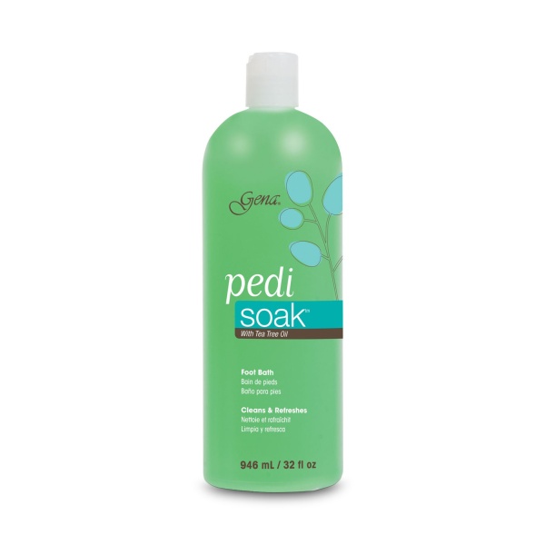 Gena Очищающее замачивание для педикюра с маслом чайного дерева Pedi Soak Foot Bath, 946 мл купить - 0