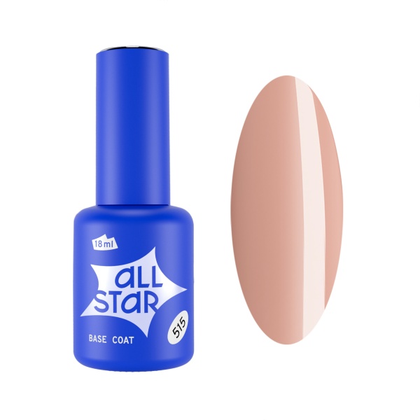 All Star Базовое покрытие Mullato бежево-персиковый, 18 мл купить - 0