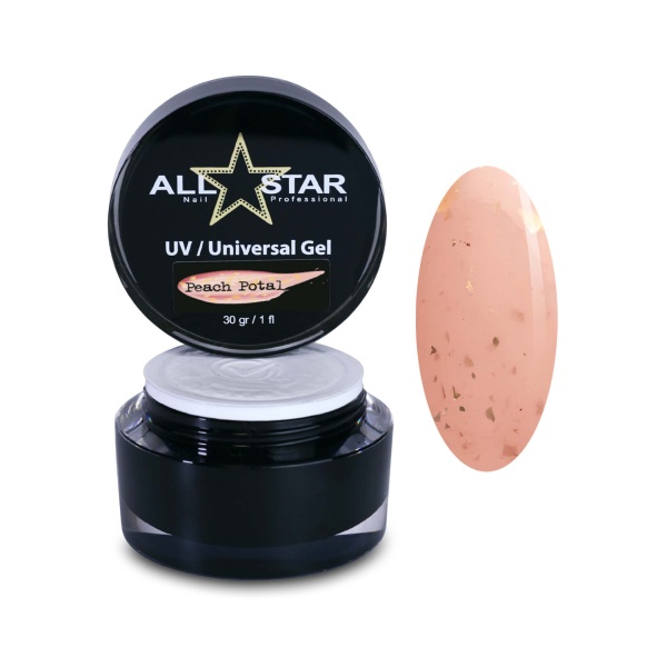 All Star Гель скульптурный UV-Universal Gel Potal, Peach, 30 гр купить - 0