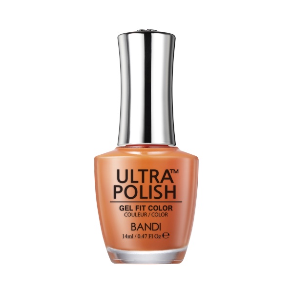 Bandi Ультра лак для ногтей Ultra Polish Gel Fit Color, UP603 Orange Amazone, 14 мл купить - 0