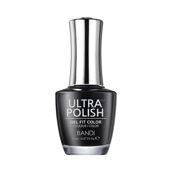 Bandi Ультра лак для ногтей Ultra Polish Gel Fit Color, UP901 Really Black, 14 мл купить - 0