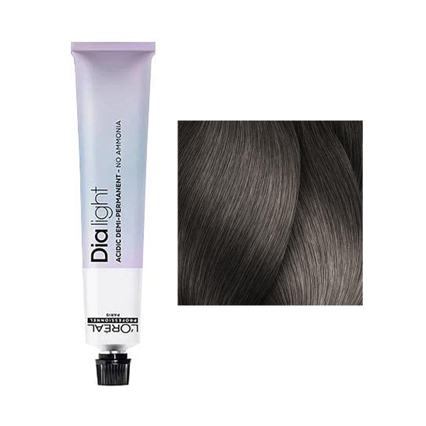 L'Оreаl Prоfessiоnnel Гель-крем для волос без аммиака Diа Light, 7.11 блондин интенсивно-пепельный, 50 мл купить - 0