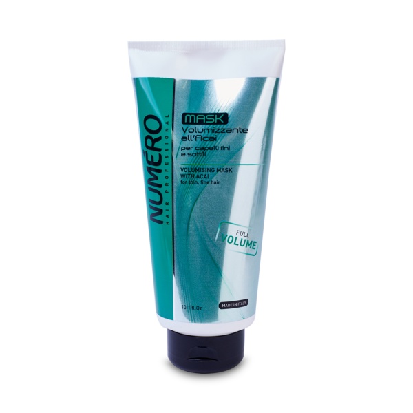 Brelil Professional Маска для придания объема с экстрактом ягод асаи Numero Volumising Mask, 300 мл купить - 0