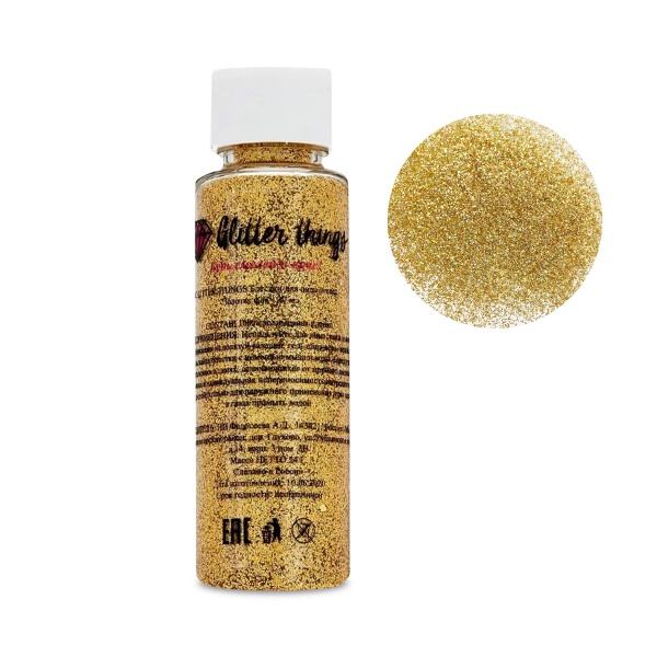 Glitter Things Блестки для лица и тела, Золотая фея, 30 мл купить - 0