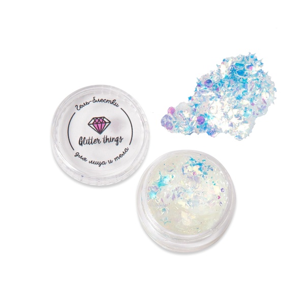 Glitter Things Гель-блестки для лица, тела, волос, Сны Феи, 5 мл купить - 0