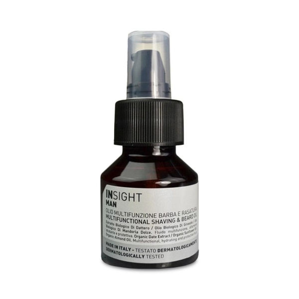 Insight Professional Многофункциональное масло для бритья и бороды Man Multifunctional Beard & Shaving Oil, 50 мл купить - 0