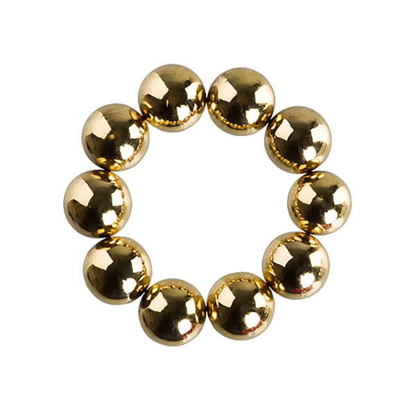 Irisk Professional Набор магнитных шариков для дизайна гель-лаком Кошачий глаз, 02 Золото, 10 шт купить - 0