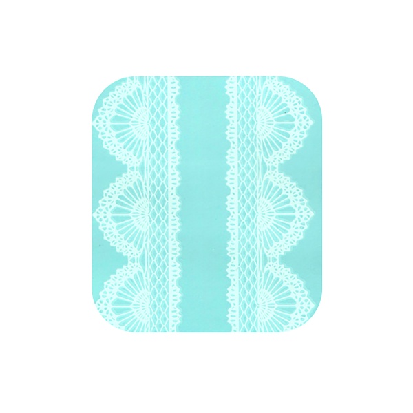 Irisk Professional Тату для тела переводные ажурные, белые, 008 купить - 0