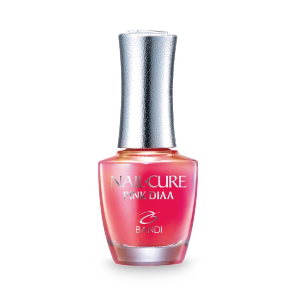 Bandi Покрытие укрепляющее для тонких и поврежденных ногтей Nail Cure Pink Diaa купить - 0