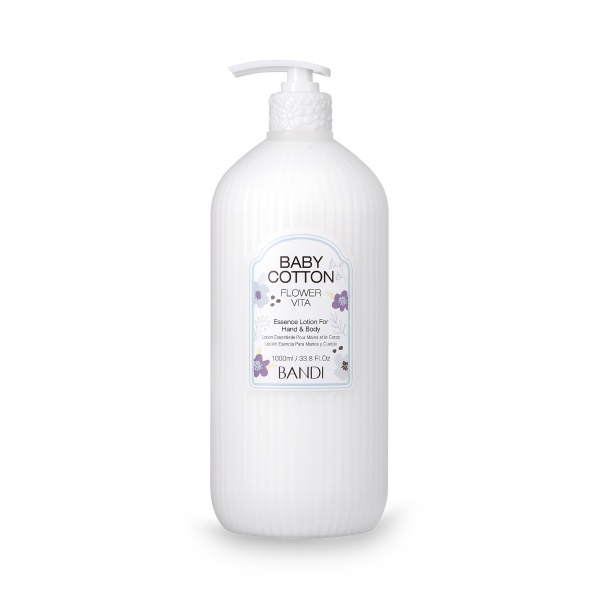Bandi Лосьон для рук Нежность хлопка Flower Vita Essence Lotion Baby Cotton, 1000 мл купить - 0