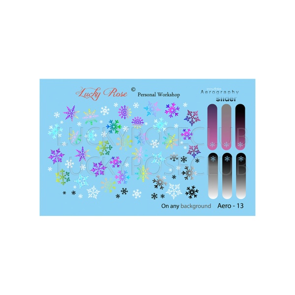 Lucky Rose Слайдер-дизайн Aero, №013 купить - 0