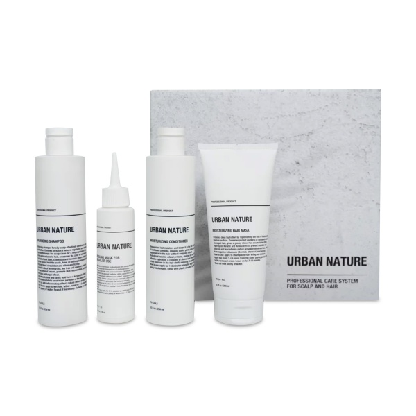 Urban Nature Профессиональная система комплексного ухода за кожей головы и волосами, 800 мл купить - 0