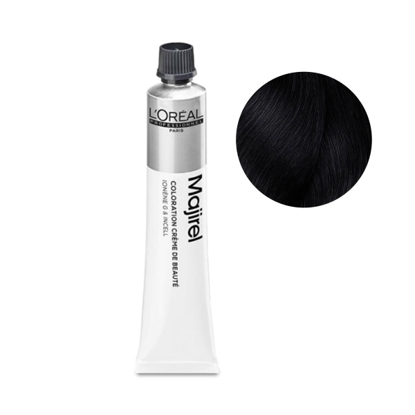 L'Оreаl Prоfessiоnnel Краска для волос Маjirеl, 2.10 брюнет интенсивный пепельный, 50 мл купить - 0