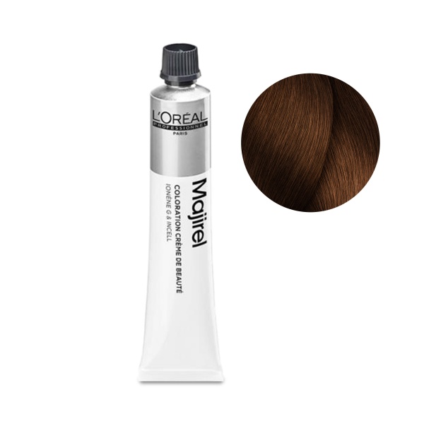 L'Оreаl Prоfessiоnnel Краска для волос Маjirеl, 6.34 темный блондин золотисто-медный, 50 мл купить - 0