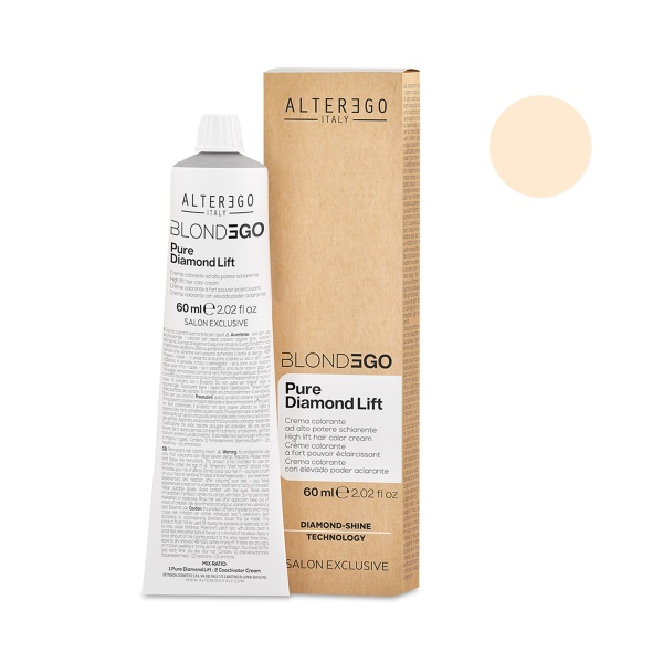 AlterEgo Осветляющий краситель для натуральных волос BlondEgo, HL.7 Бежевый, 60 мл купить - 0
