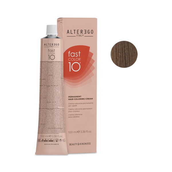 AlterEgo Перманентный краситель Fast Color, 7/13 Пепельно-золотистый блонд, 100 мл купить - 0
