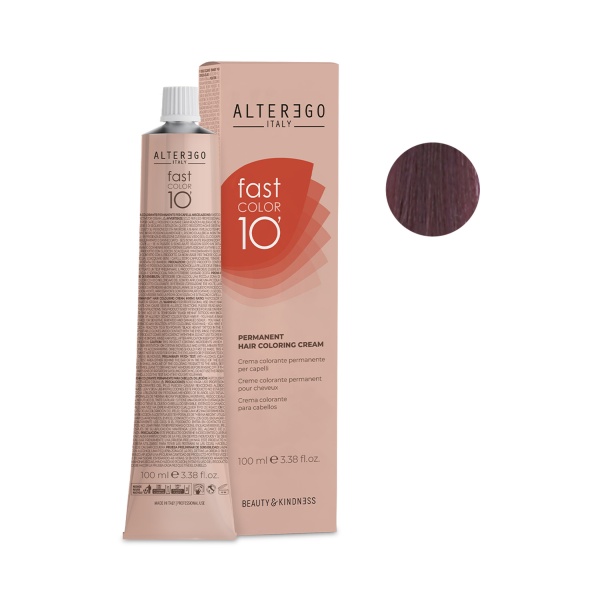 AlterEgo Перманентный краситель Fast Color, 5/26 Фиолетово-красный светлый каштан, 100 мл купить - 0