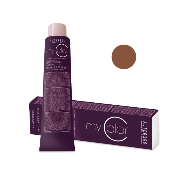 AlterEgo Перманентный краситель без аммиака My Color, 7/7 Русый ореховый, 100 мл купить - 0
