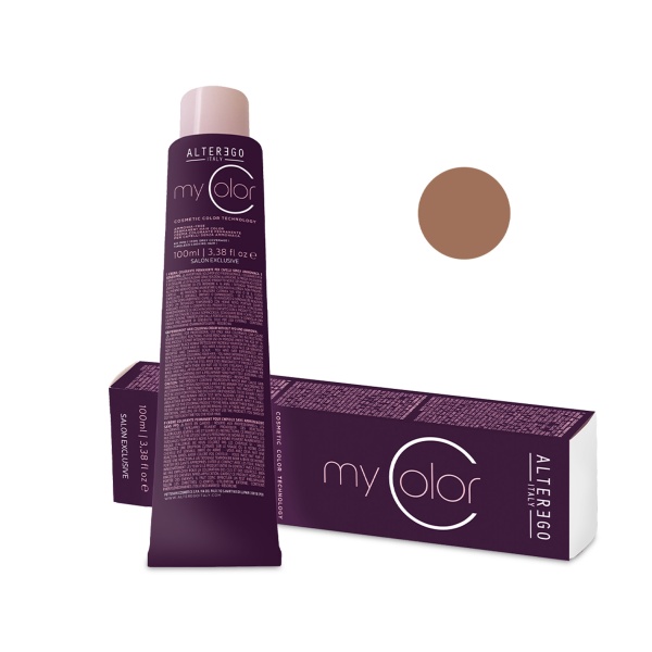 AlterEgo Перманентный краситель без аммиака My Color, 8/7 Орех светлый блондин, 100 мл купить - 0
