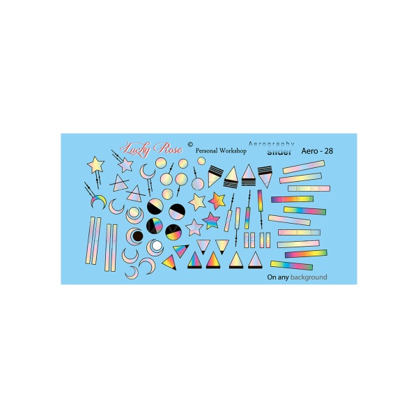 Lucky Rose Слайдер-дизайн Aero, №028 купить - 0