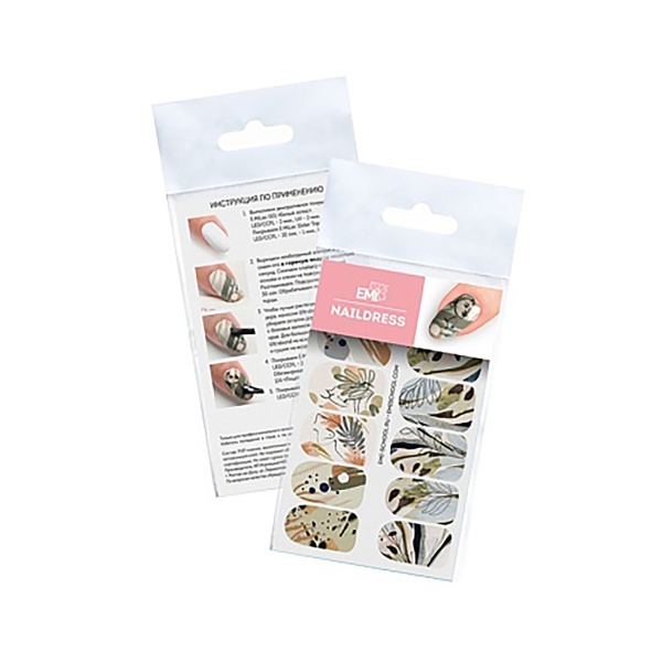 E.Mi Трафареты-слайдеры Nailcrust, №51 Узоры купить - 0