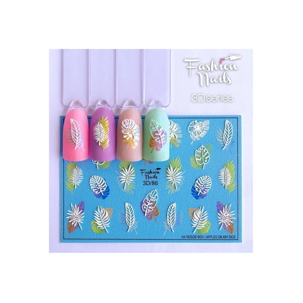 E.Mi Слайдер-дизайн Naildress Slider Design, №86 Яркие краски купить - 0