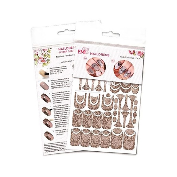 E.Mi Слайдер-дизайн Naildress Slider Design, Викторианская Эпоха купить - 0