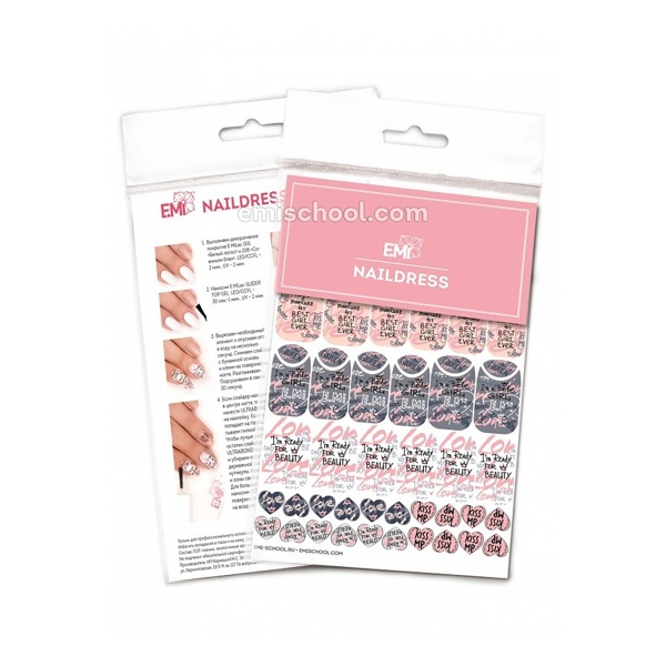 E.Mi Слайдер-дизайн Naildress Slider Design, Граффити №16 купить - 0