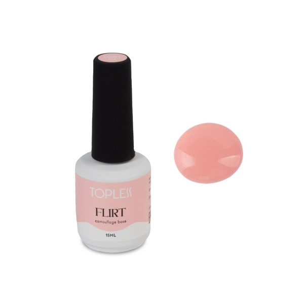 Topless Камуфлирующая база, 02 Flirt, 15 мл купить - 0