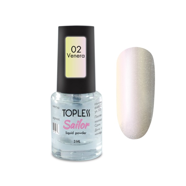 Topless Жидкая втирка Sailor, 02 Venera, 3 мл купить - 0