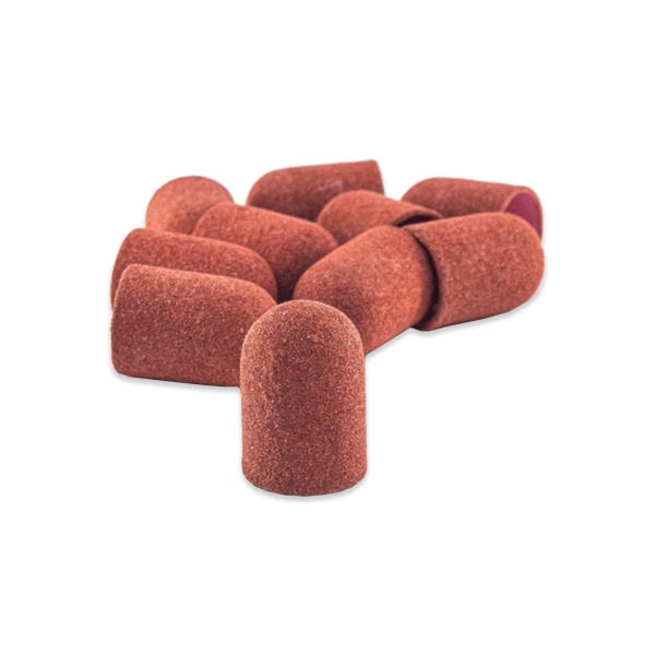 Topless Колпачок абразивный, 180 грит, Коричневый, 16 мм, 10 шт купить - 0