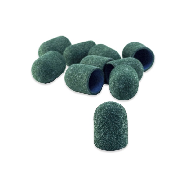 Topless Колпачок абразивный, 80 грит, Зеленый, 13 мм, 10 шт купить - 0