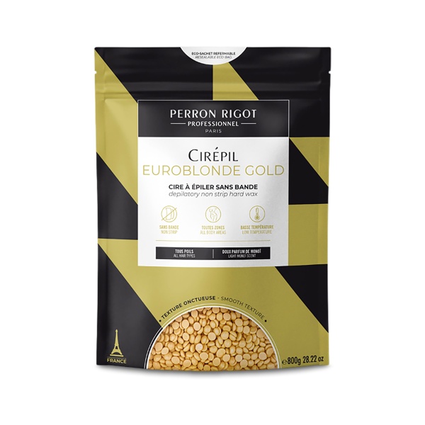 Perron Rigot Пленочный воск Евроблонд Голд Cirepil Euroblonde Gold, пакет, 800 гр купить - 0