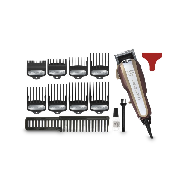 Wahl Машинка для стрижки сетевая Corded Clipper Legend, бордовая купить - 0