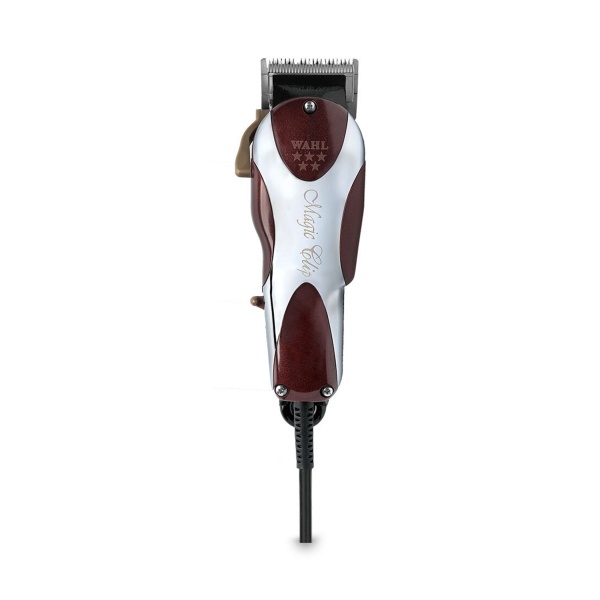 Wahl Машинка для стрижки сетевая Hair Clipper Magic Clip, бордовая купить - 0