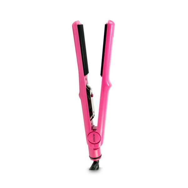 Moser Щипцы с пластинами гофре Crimper MaxStyle, 220-240 В, 50/60 Гц, розовые купить - 0
