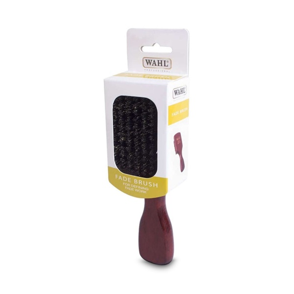 Wahl Щетка для фейда Fade Brush, 19 см, комбинированная щетина, деревянная купить - 0