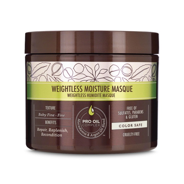 Macadamia Маска увлажняющая для тонких волос Professional Weightless Moisture Masque, 222 мл купить - 0