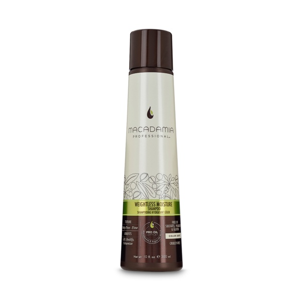 Macadamia Шампунь восстанавливающий для тонких волос Professional Weightless Moisture Shampoo, 300 мл купить - 0