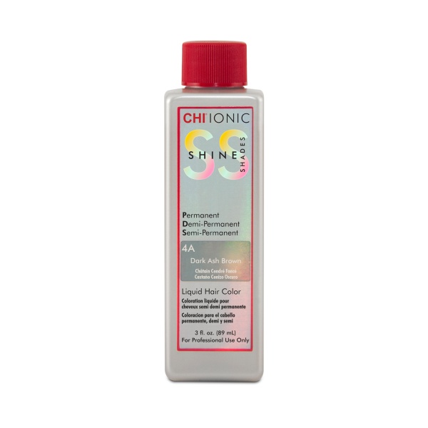 CHI Жидкая краска Ionic Shine Shades Liquid Color, 4A Темный пепельно-коричневый, 89 мл купить - 0