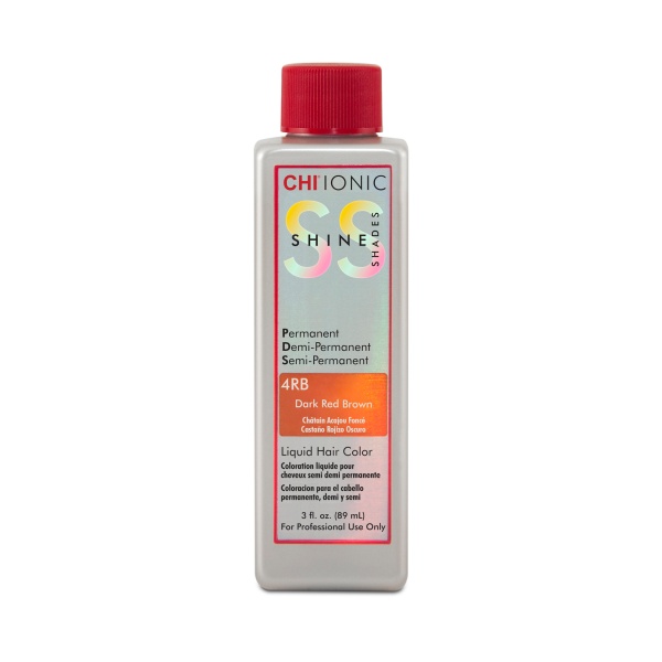 CHI Жидкая краска Ionic Shine Shades Liquid Color, 4RB Темный красно-коричневый, 89 мл купить - 0
