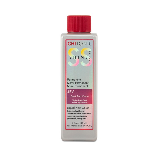 CHI Жидкая краска Ionic Shine Shades Liquid Color, 4RV Темный красно-фиолетовый, 89 мл купить - 0