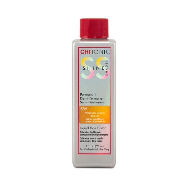 CHI Жидкая краска Ionic Shine Shades Liquid Color, 5W Средне тепло-коричневый, 89 мл купить - 0
