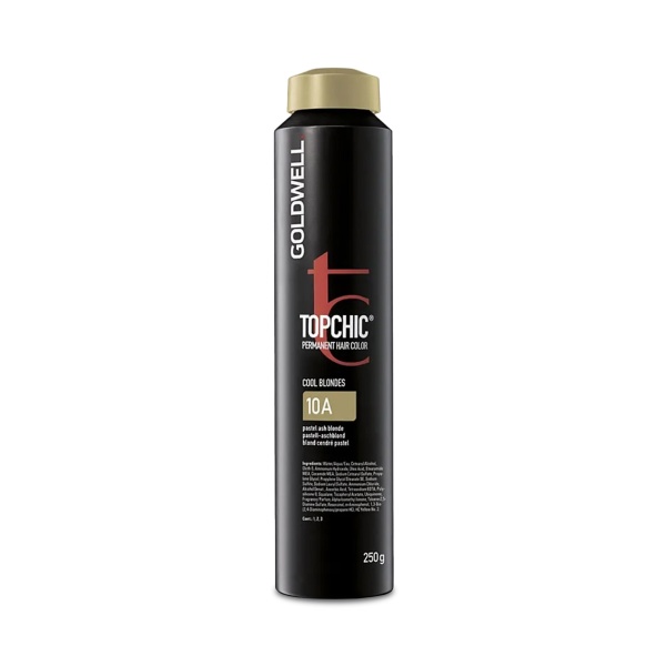 Goldwell Стойкая краска для волос Topchic, 10A пепельный пастельный блондин, баллон, 250 мл купить - 0